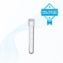 MTC Bio&nbsp;Sample Tube  MEA Tested  5mL  12x75mm  PS  w/ Cap  Graduated  Sterile  40 Bags of 25 Tubes  1000/cs